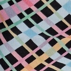 Benartex Flamingal Pals Fabric Andi Metz Plaid Cotton Quilting‎ Sewing 1 Yard